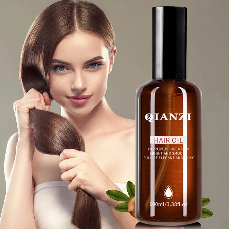 Repair Dry Volume Anti-frizz Smoothing Hair Oil - Mubimart