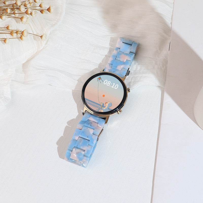 Resin Smart Watch Belt - Mubimart