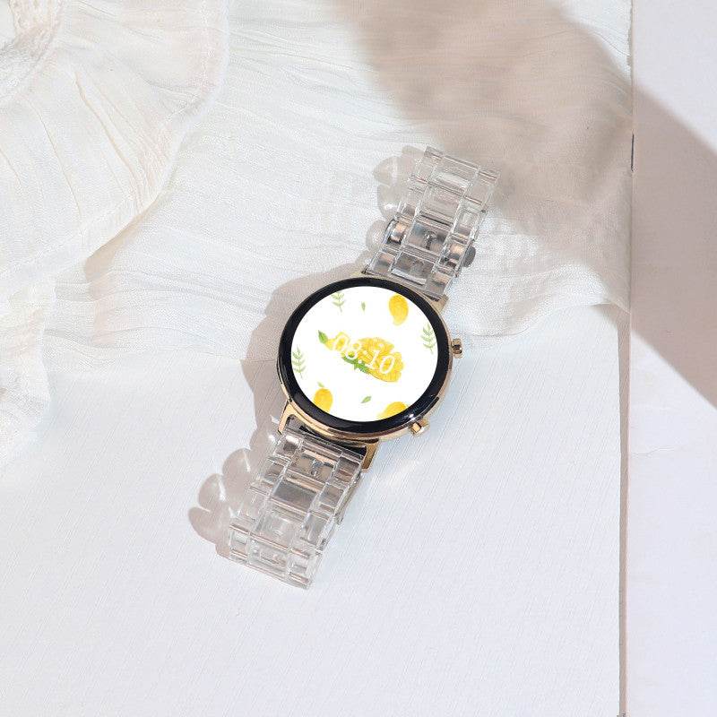 Resin Smart Watch Belt - Mubimart