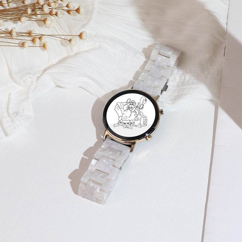 Resin Smart Watch Belt - Mubimart