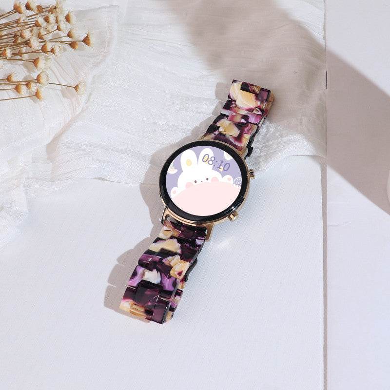 Resin Smart Watch Belt - Mubimart