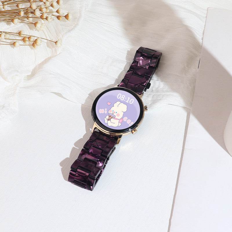 Resin Smart Watch Belt - Mubimart