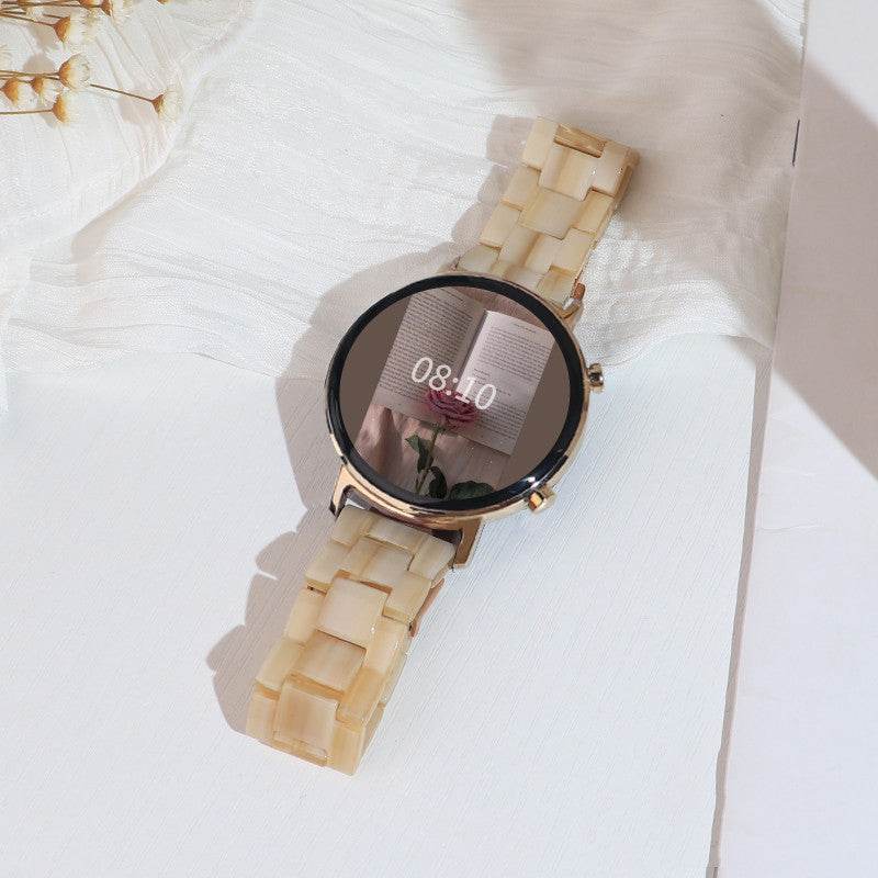 Resin Smart Watch Belt - Mubimart