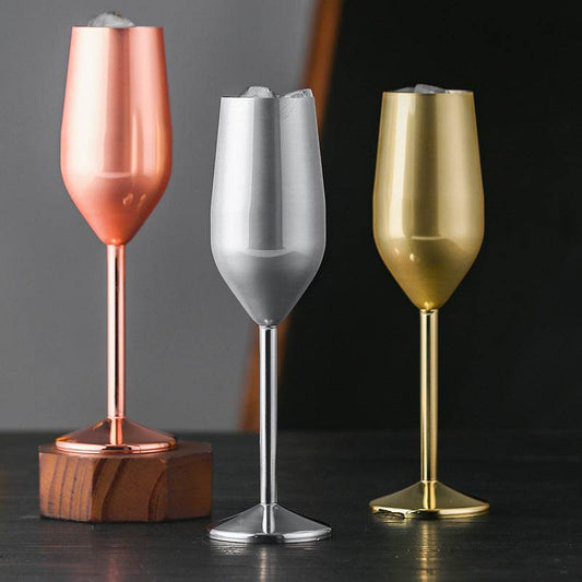 Retro-Wine-Glass-With-Tulip-Glass-Mubimart-7116 - Mubimart