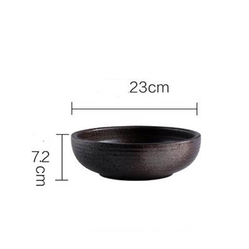 Retro soup bowl soup bowl - Mubimart