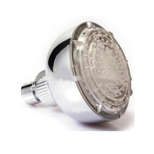 Romantic LED Shower Head Pressurized Water Saving Adjustable 7 Color LED Shower Head Facut Home Bathroom LED Shower Sprinkler - Mubimart