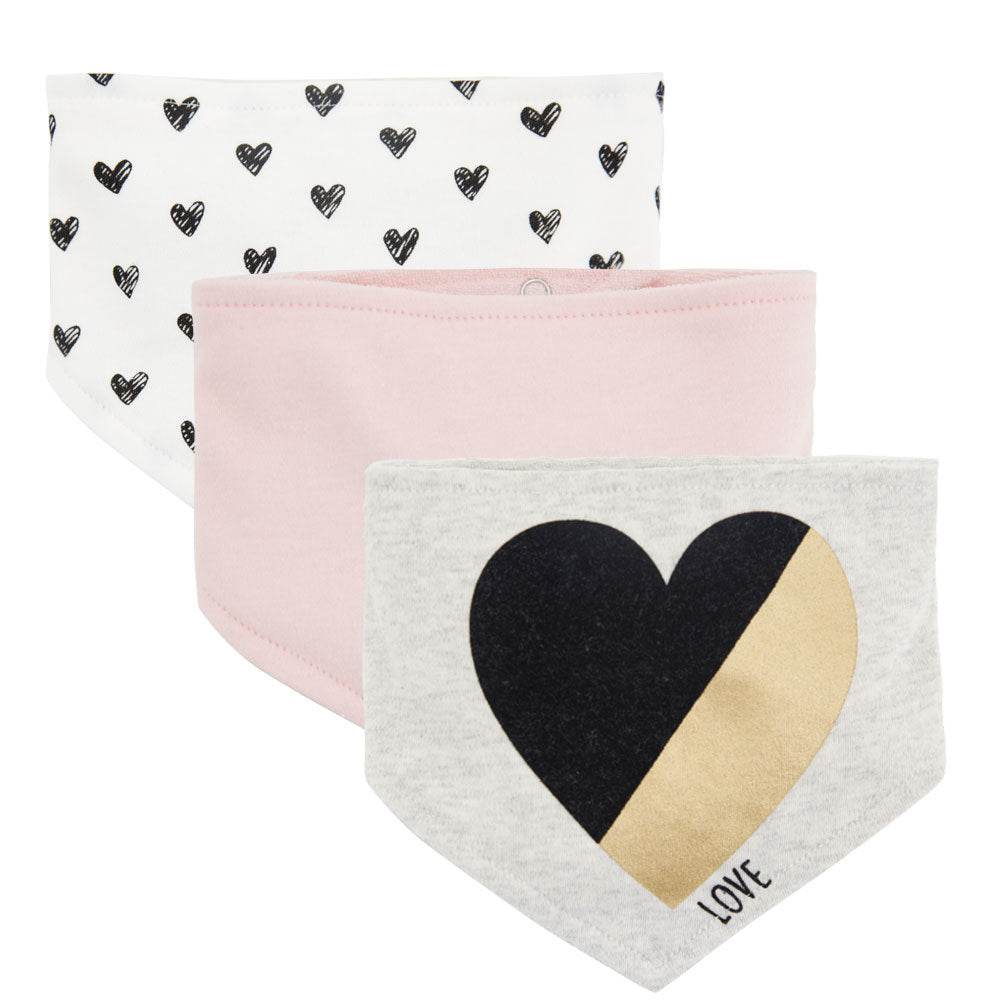 Saliva towel 3 piece set - Mubimart