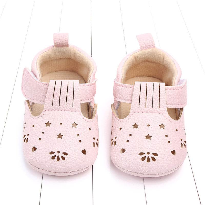 Semi Rubber Sole Non-slip Shoes Baby Toddler Shoes - Mubimart