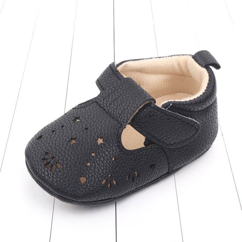 Semi Rubber Sole Non-slip Shoes Baby Toddler Shoes - Mubimart