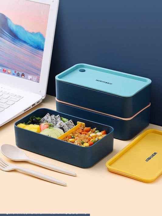 Separate Picnic Box Heated Bento Box - Mubimart