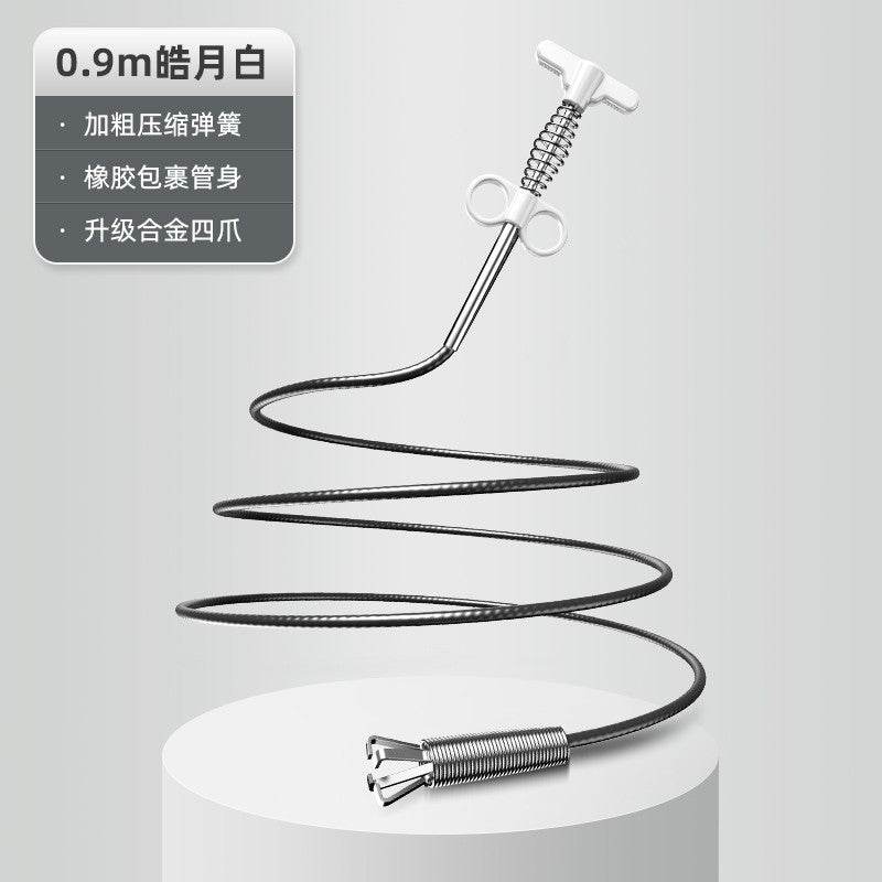 Sewer Dredging Toilet Toilet Kitchen Floor Drain Blocking Cleaner Home Sewer Dredging Tool - Mubimart