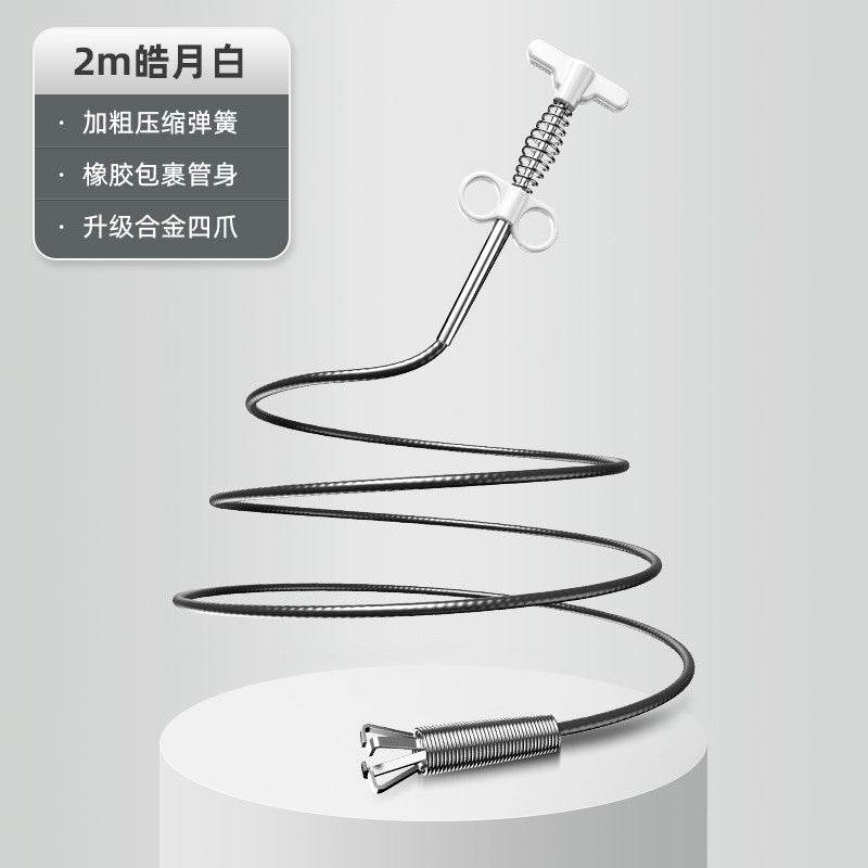 Sewer Dredging Toilet Toilet Kitchen Floor Drain Blocking Cleaner Home Sewer Dredging Tool - Mubimart