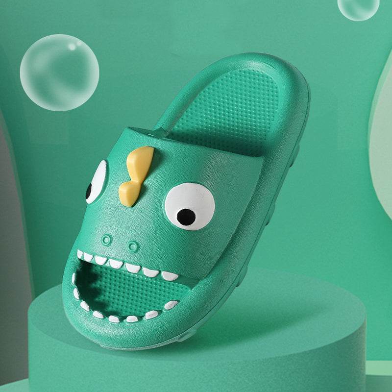 Shark Slippers For Kids Toddler Boys Girls Non Slip Children Shower Shoes - Mubimart