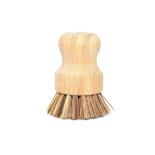 Short handle round dish washing brush - Mubimart