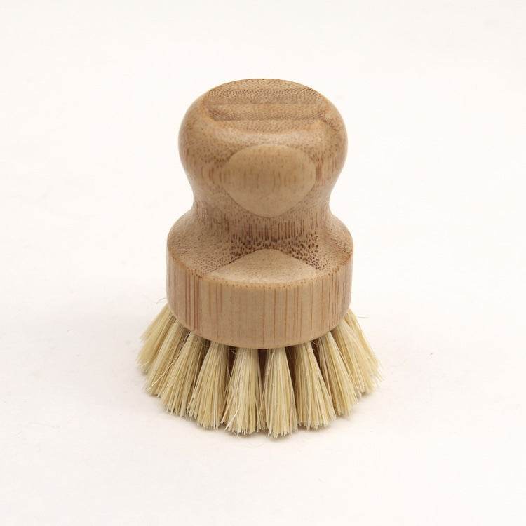 Short handle round dish washing brush - Mubimart