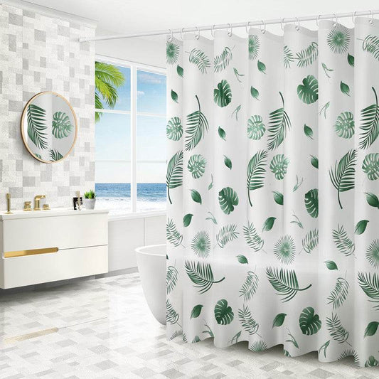 Shower Curtain Partition Curtain Door Curtain Square Shower Curtain - Mubimart