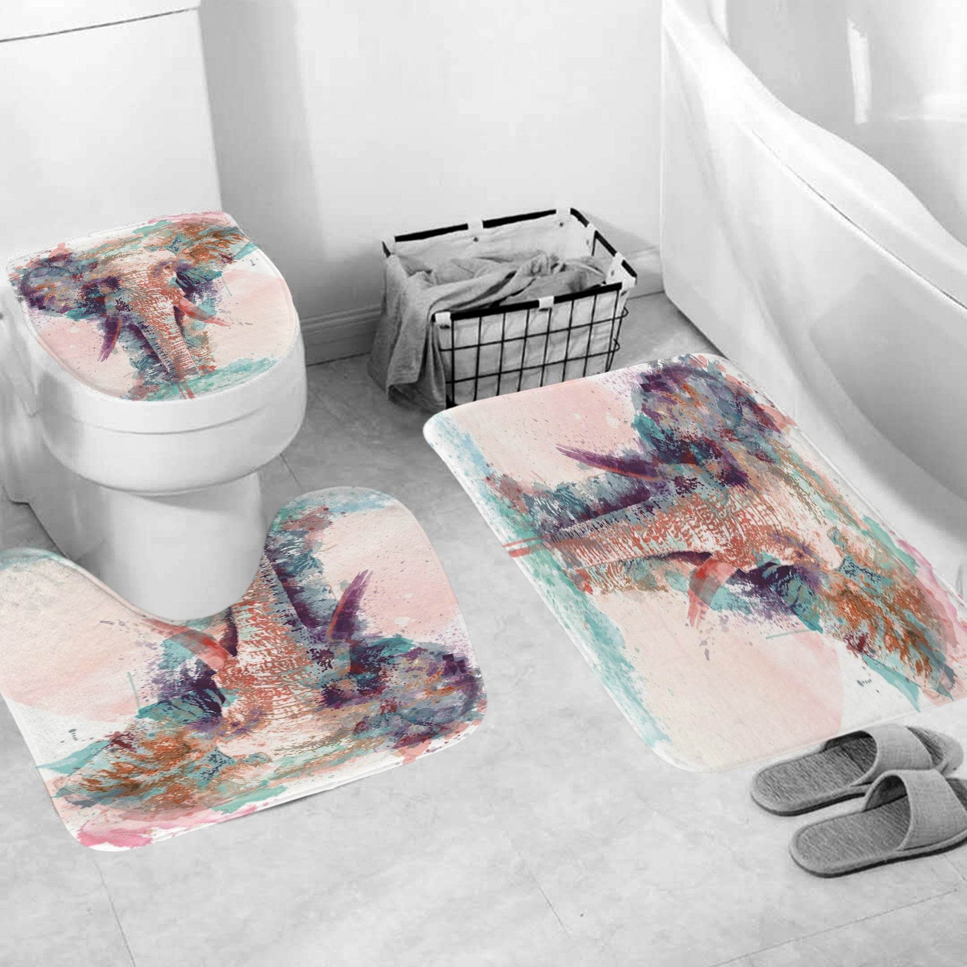 Shower curtain set - Mubimart