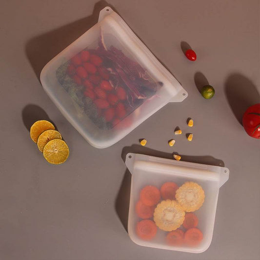 Silicone Food Safety And Tasteless Storage Bag - Mubimart