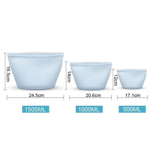 Silicone Food Storage Fresh-keeping Bag - Mubimart