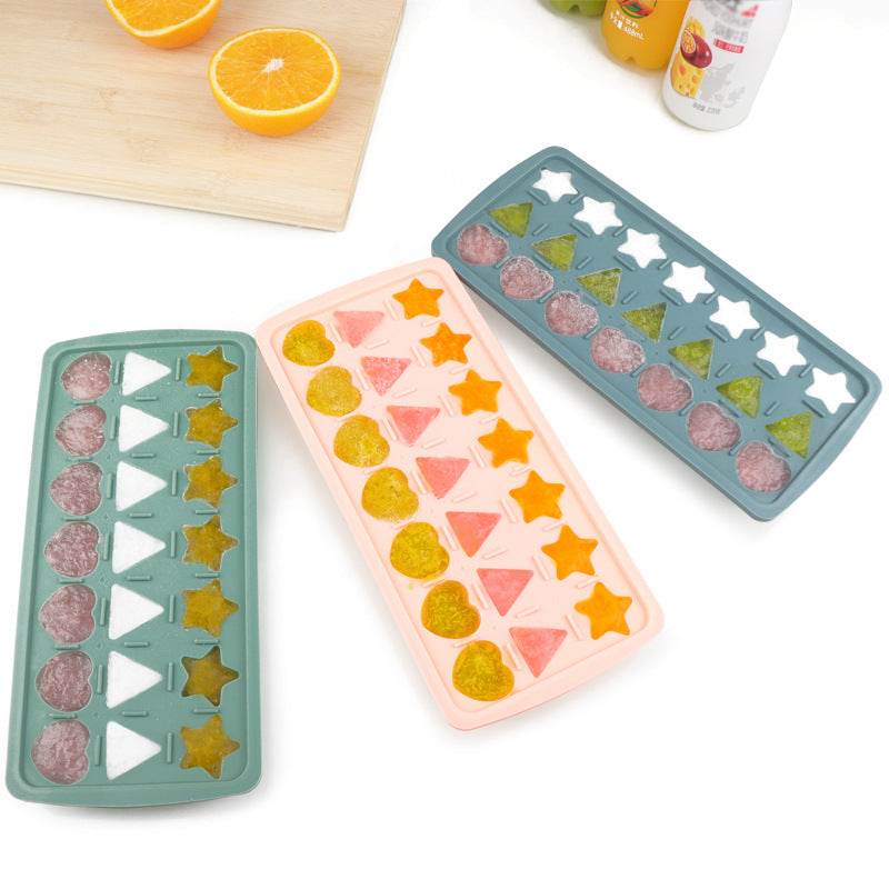 Silicone Ice Tray Creative Small Ice Cube Mold - Mubimart