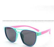 Silicone Material Fashion Trend Children's Sunglasses - Mubimart
