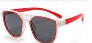 Silicone Material Fashion Trend Children's Sunglasses - Mubimart