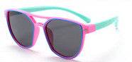 Silicone Material Fashion Trend Children's Sunglasses - Mubimart