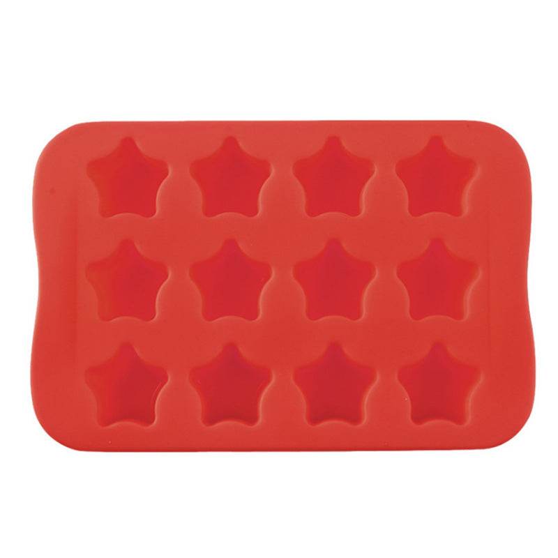 Silicone Shape Ice Tray Ice Cube Mold Square Ice Making D Children Cake Shape - Mubimart