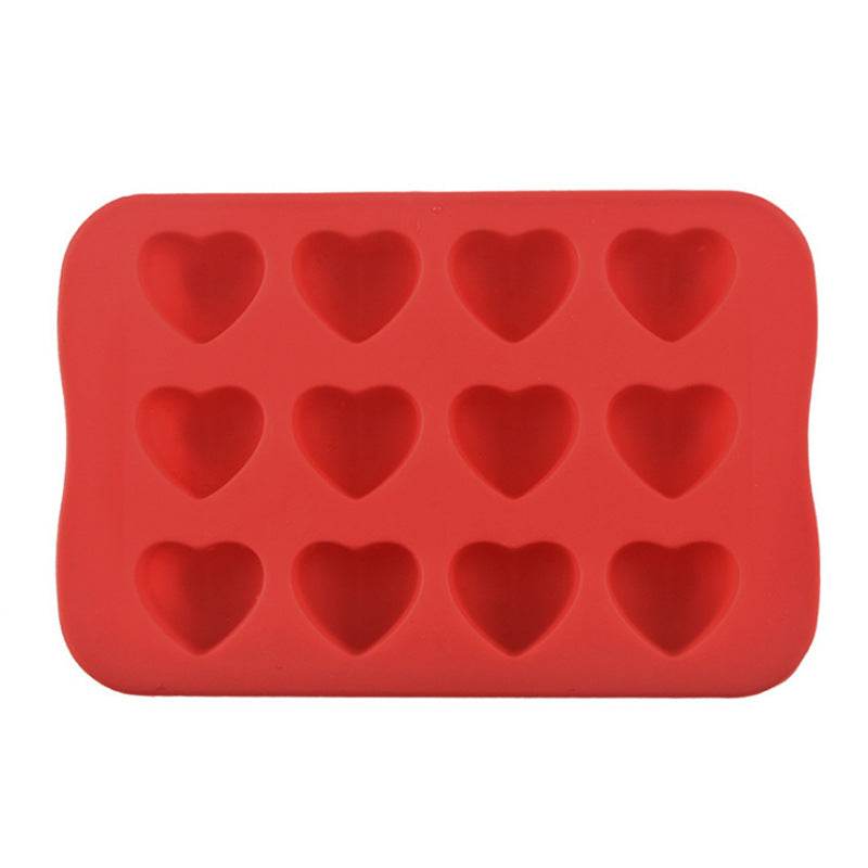 Silicone Shape Ice Tray Ice Cube Mold Square Ice Making D Children Cake Shape - Mubimart
