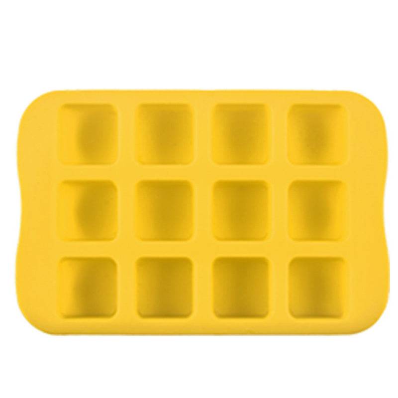 Silicone Shape Ice Tray Ice Cube Mold Square Ice Making D Children Cake Shape - Mubimart