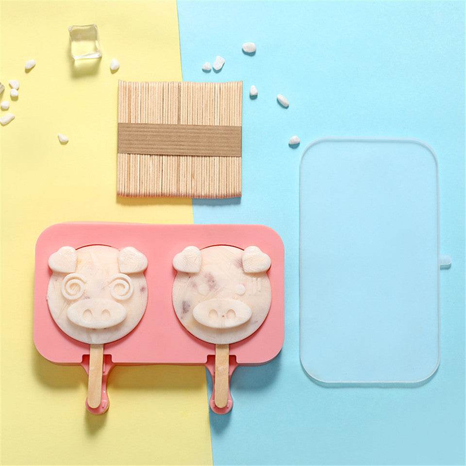 Silicone ice cream mold - Mubimart