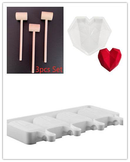 Silicone ice cream mold - Mubimart