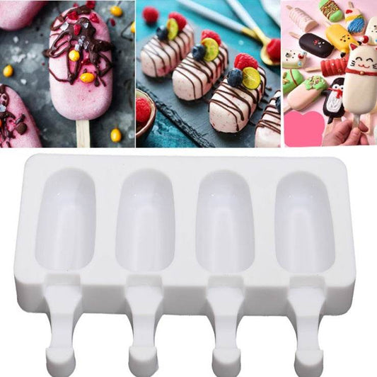 Silicone ice cream mold - Mubimart