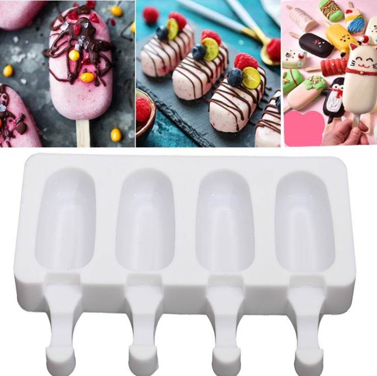 Silicone ice cream mold - Mubimart