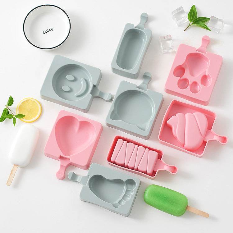 Silicone ice cream stick ice mold - Mubimart