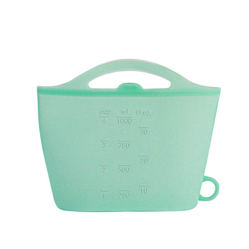 Simple Food Packaging Silicone Storage Bag - Mubimart