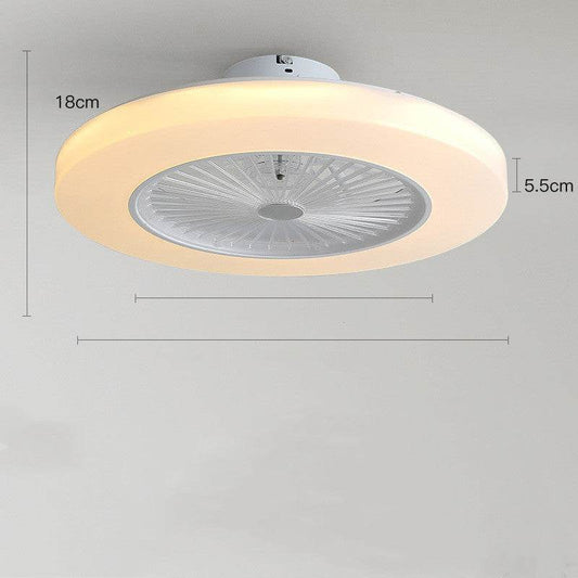 Simple Modern Household Fan Ceiling Lamp - Mubimart