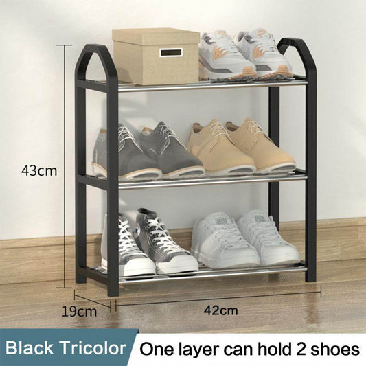 Simple Shoe Rack Dustproof Storage Cabinet Multi Layer - Mubimart