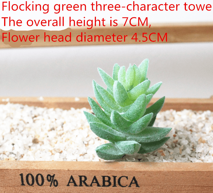 Simulated succulent plants - Mubimart