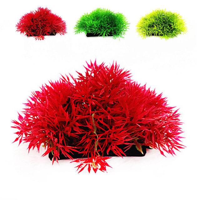 Simulation of Water Plants, Fish Tank Landscaping Simulation Plants - Mubimart