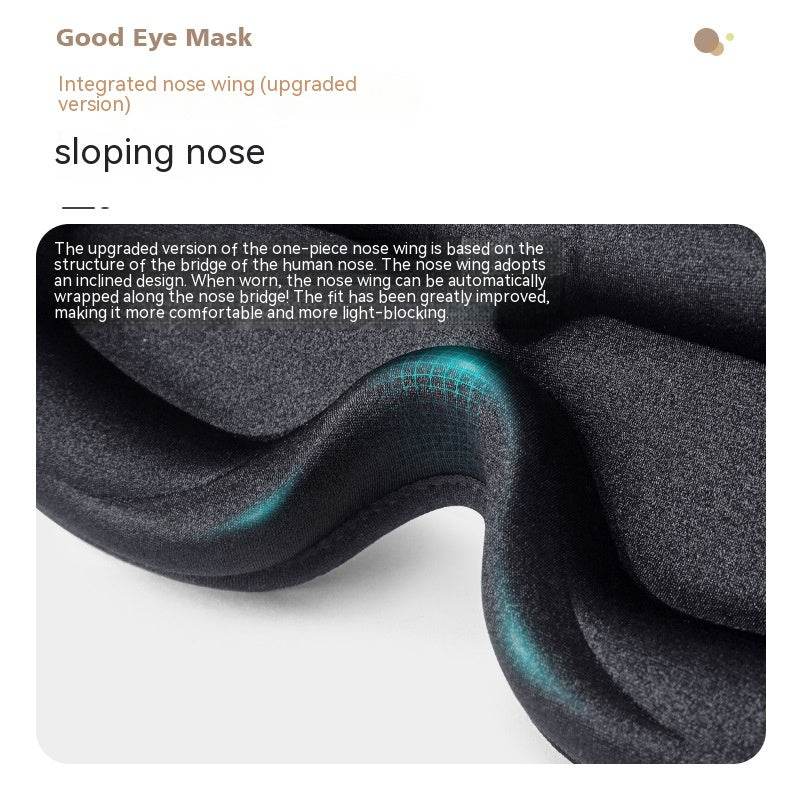 Sleeping Eye Mask 3d Eye Mask Cotton Shading - Mubimart
