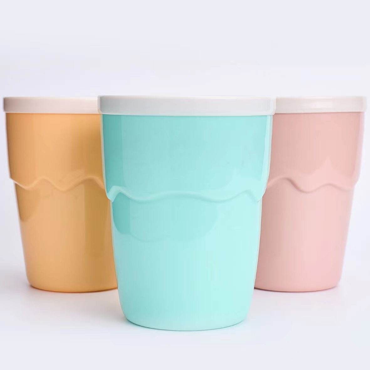 Slushy Cup Ice Cream Summer Popsicle Maker Children Selfmade Milk Shake Maker Cooling Cup Product Household - Mubimart