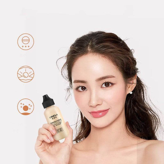 Small Bottle Liquid Foundation Female Lasting Moisturizing Oil Control Concealer Bb Cream - Mubimart