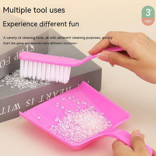 Small Broom Children's Dustpan Set Mini Broom Baby - Mubimart