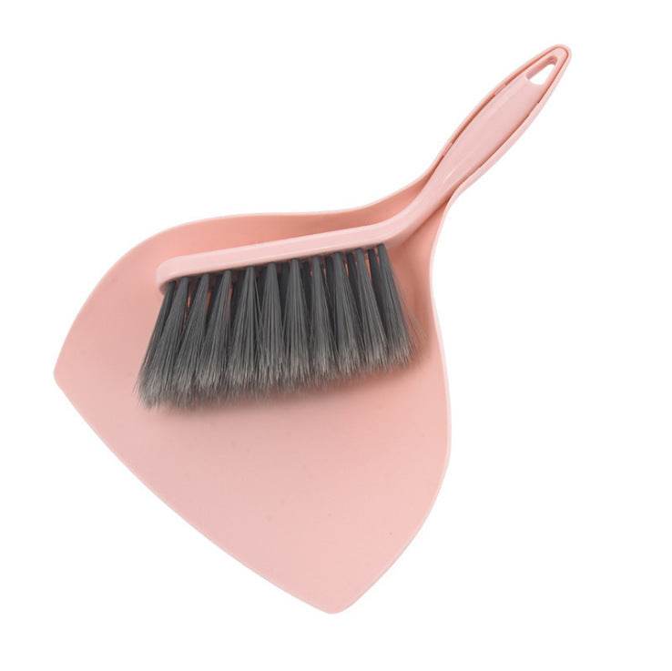 Small Broom Dustpan Suit Desktop Cleaning Plastic - Mubimart