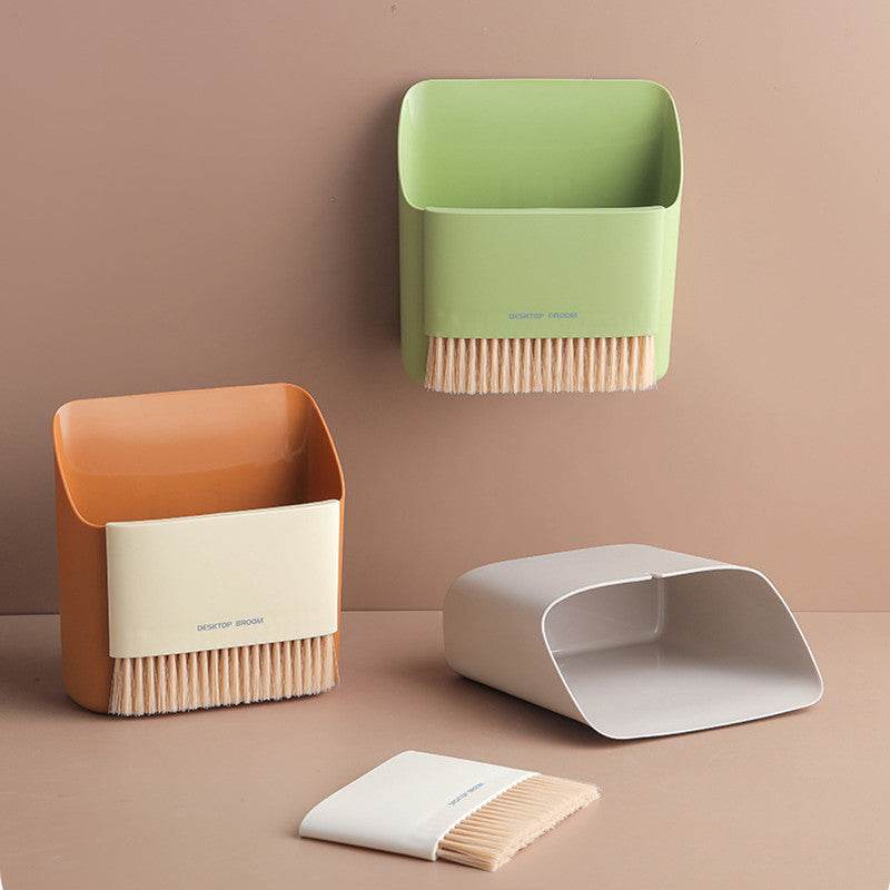 Small Broom Dustpan Suit Household Desk - Mubimart