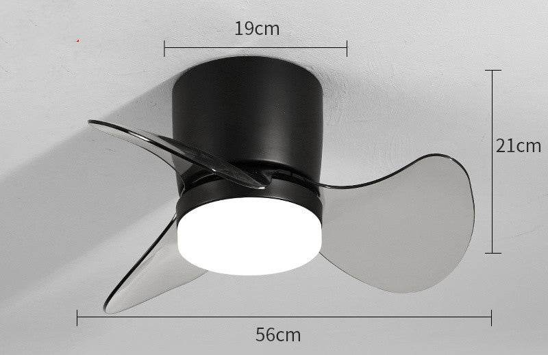 Small Size Aisle Balcony Ceiling Fan Light - Mubimart