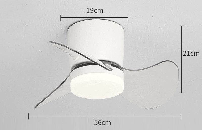 Small Size Aisle Balcony Ceiling Fan Light - Mubimart