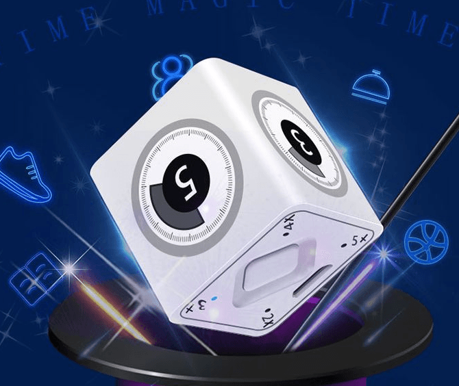 Small Square Timer Children's Toy Kitchen Smart - Mubimart