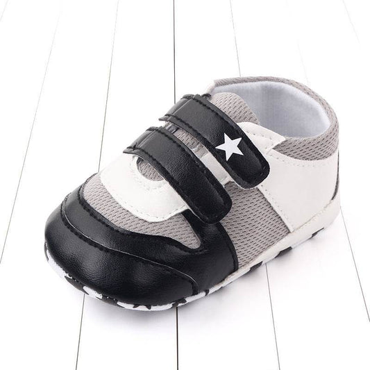 Small sneakers, baby shoes, soft-soled toddler shoes, baby shoes, mesh shoes 2457 - Mubimart